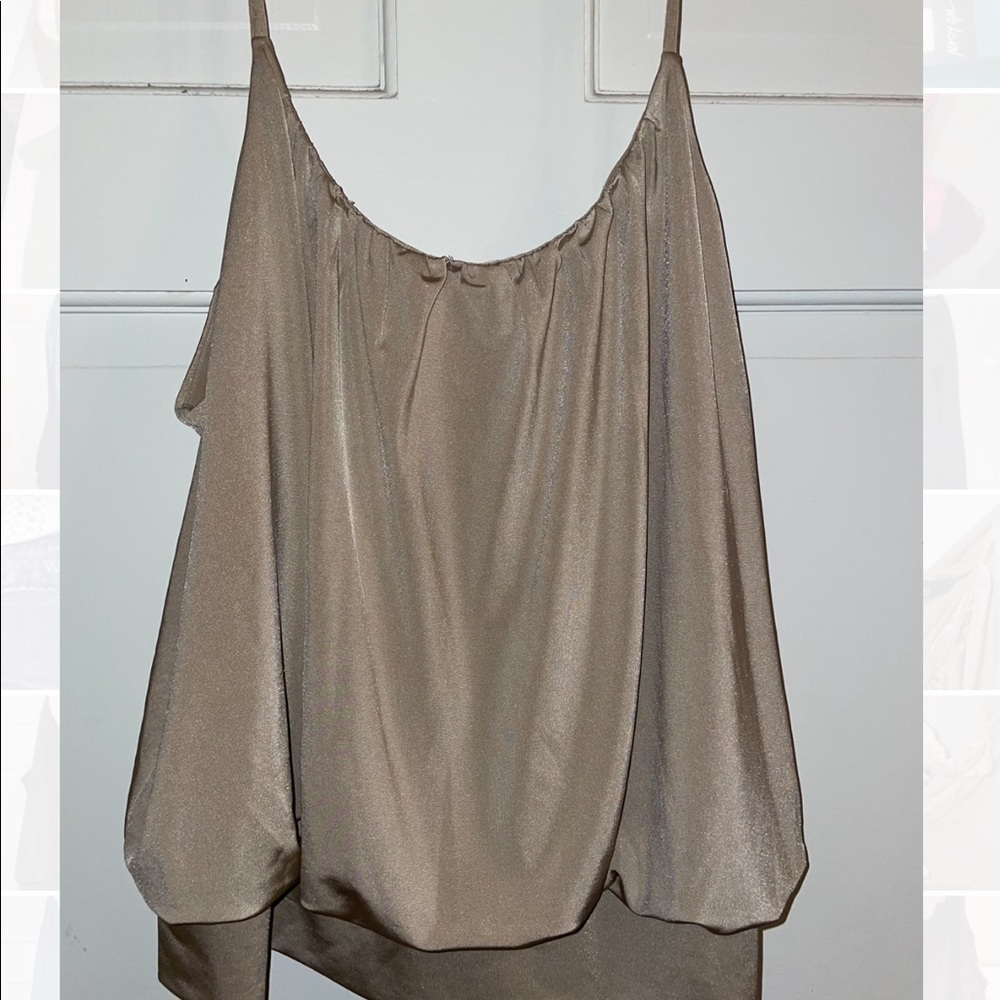 Express XL Champagne Tank Top
